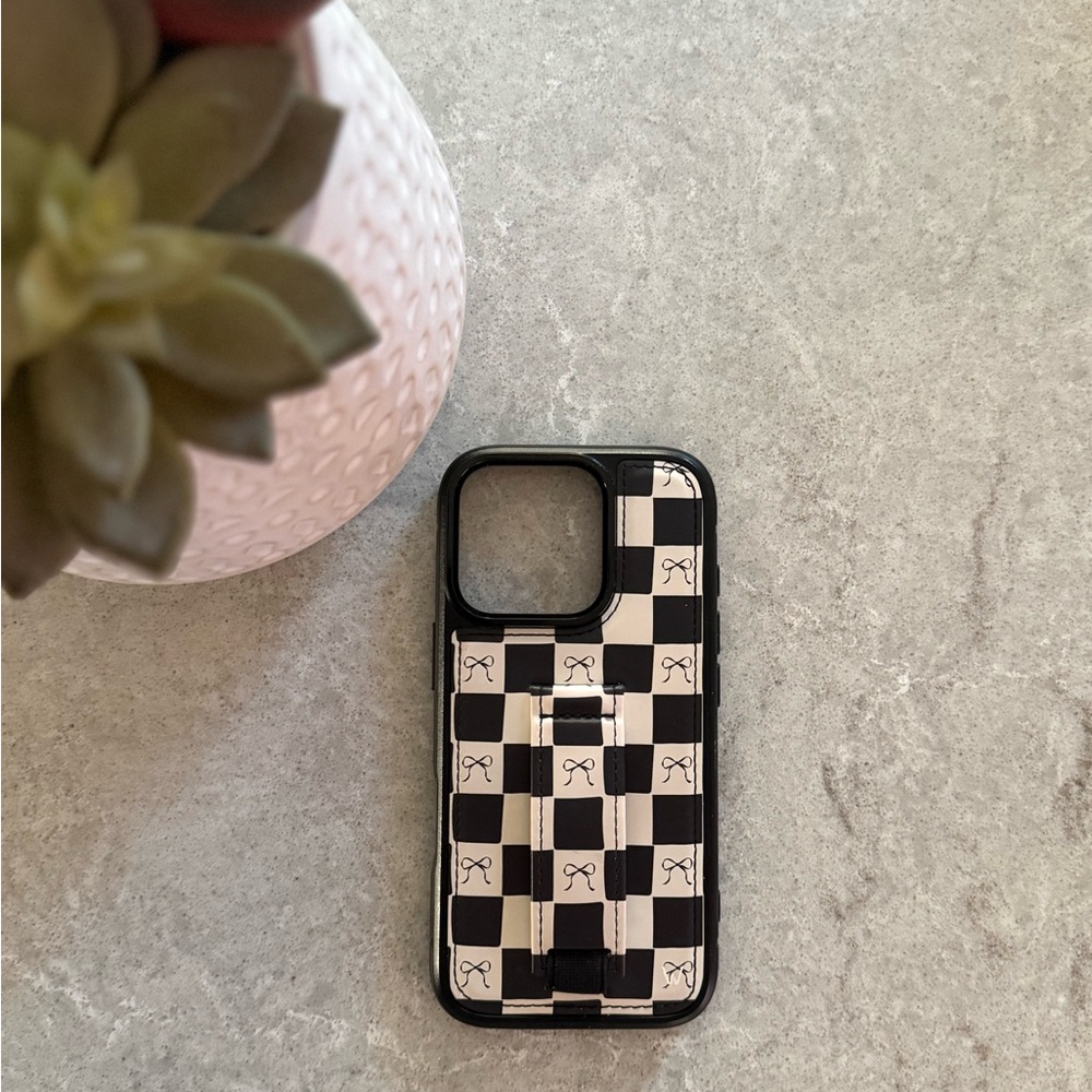 Walli Lite Case Bow Noir - iPhone 16 pro 6.3" screen